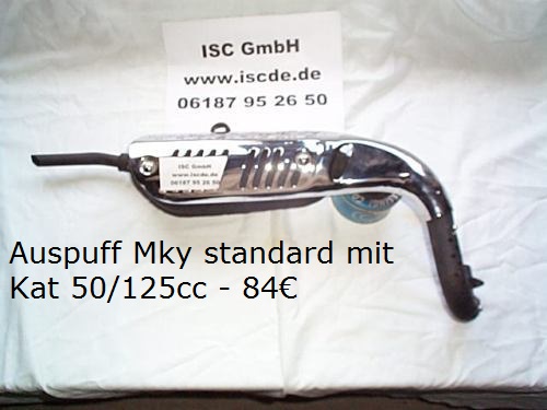 Mky Auspuff mit Kat
