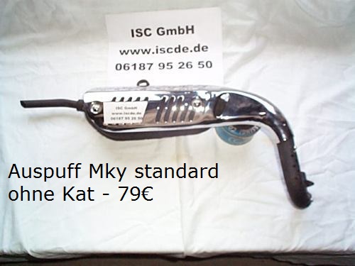Monkey Auspuff standard ohne Kat 1